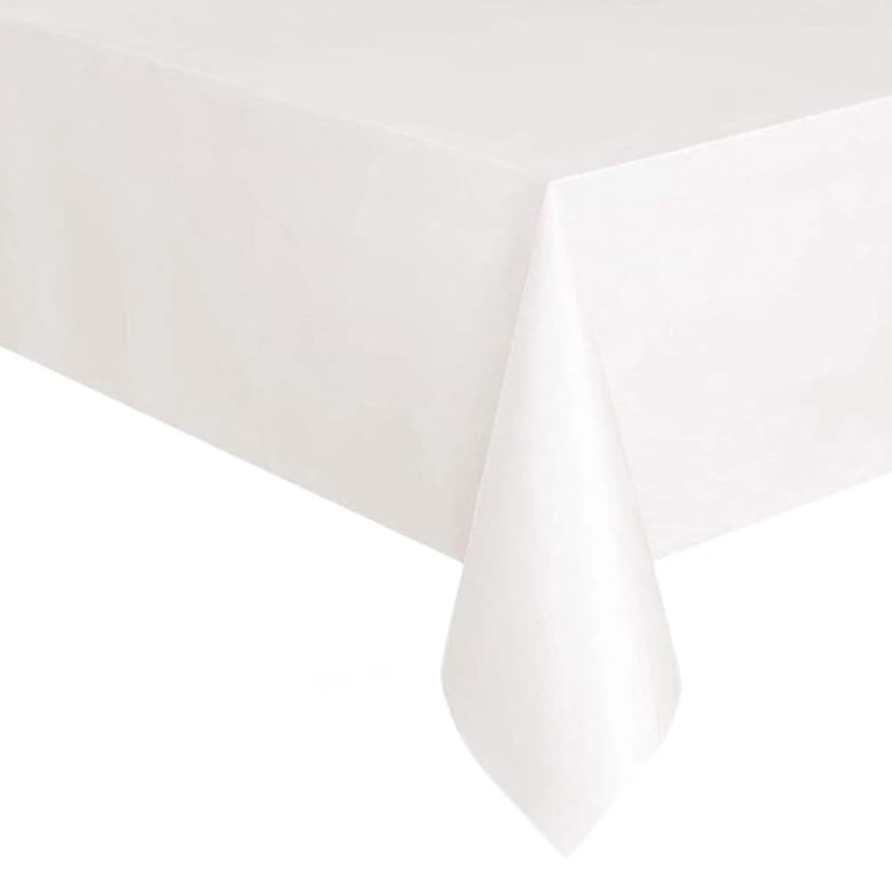 Nappe jetable blanc noir rose or couverture de Table en plastique anniversaire mariage nappe fête Ta