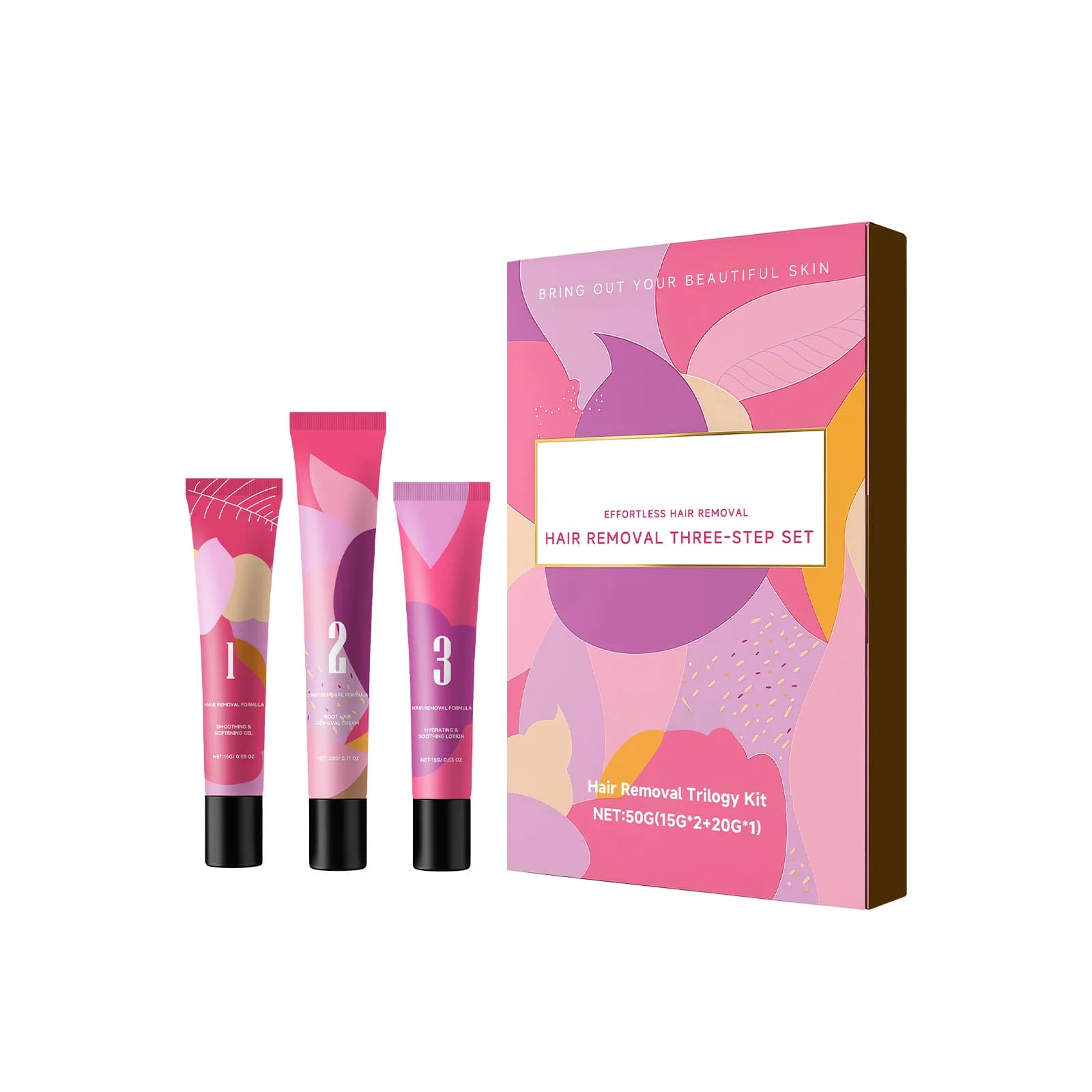 Kit d'épilation du visage pour femmes, crème dépilatoire douce, menton, lèvre supérieure, pattes de 