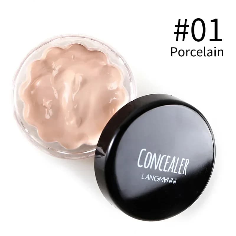 Palette de maquillage longue durée pour le visage, palette de correcteur, couverture des vaches fonc
