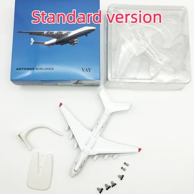 Nouveau modèle d'avion de transport An-225 "Mriya" à l'échelle 1/400, 20 cm, les portes peuvent être