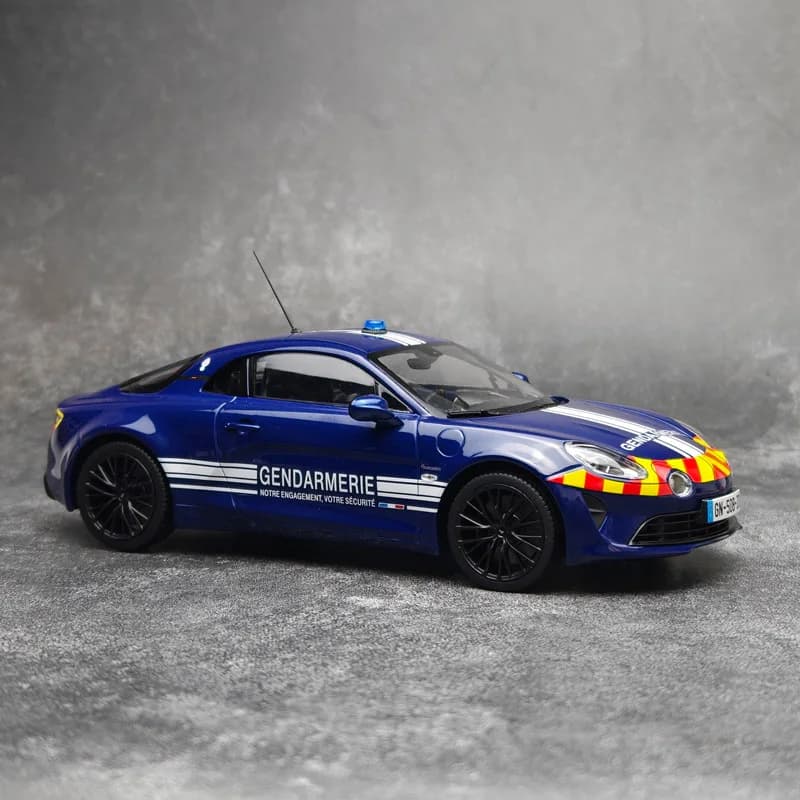 NOREV modèle moulé sous pression 1/18 ALPINA A110S 2023 modèle de voiture affichage statique collect