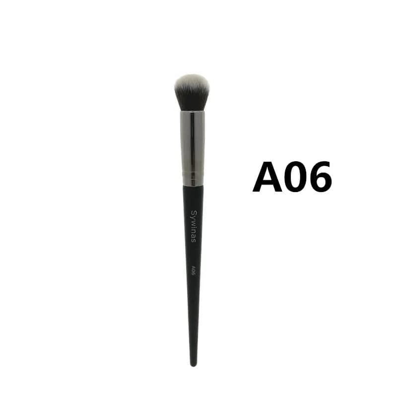 Sywinas Fan brosse surligneur doux visage beauté peinture poudre fond de teint Blush bronzant mélang
