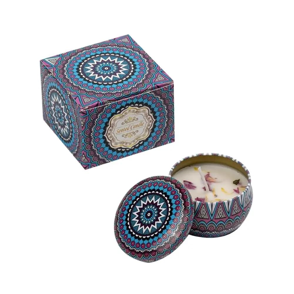 Bougie parfumée pour la maison, cire de soja, aromathérapie à la lavande, rose, jasmin, etc. Cadeaux