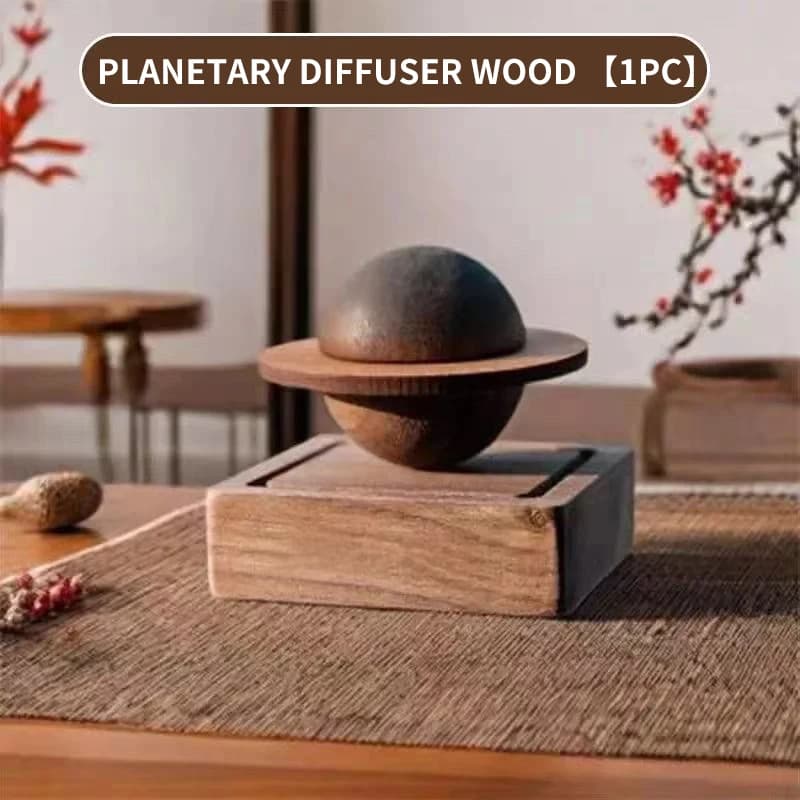 1/2/5 pièces bois de parfum-rehausseur de parfum planète-huile essentielle d'aromathérapie rehausseu