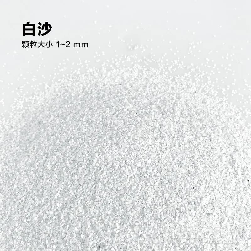 1000g Sable naturel pour aquarium, décorations de fond de réservoir en verre, pierres paysagères, bo