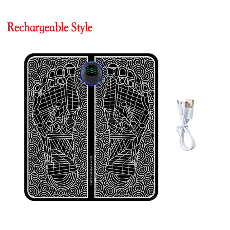 Tapis de massage électrique pour les pieds, entraîneur de relaxation musculaire pour le massage, la 