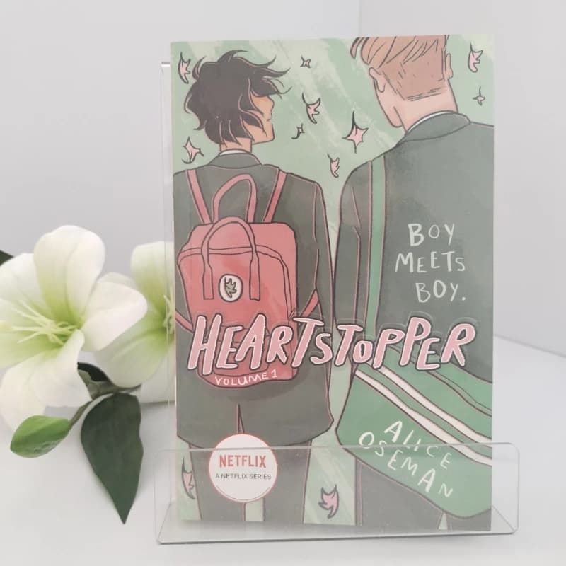 Heartstopper : Volume un par Alice Oseman Roman graphique LGBTQ+YA Histoire d'amour scolaire douce, 