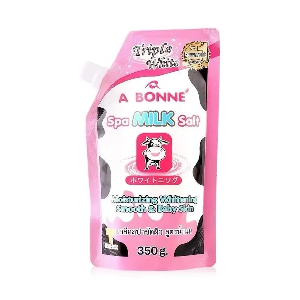 Mui Tm Sa Bò Ty TBào Cht A Bonne Spa Sel de Lait Thai Lan 350gr Làm Trng & Mm Mn Da