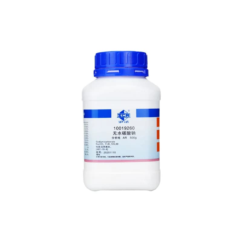 Carbonate de sodium anhydre pour l'analyse de laboratoire et les applications chimiques Produit orig