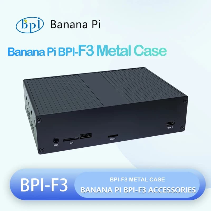 Pi gels BPI-F3 boîtier en métal adapté aux accessoires de carte de développement BPI-F3
