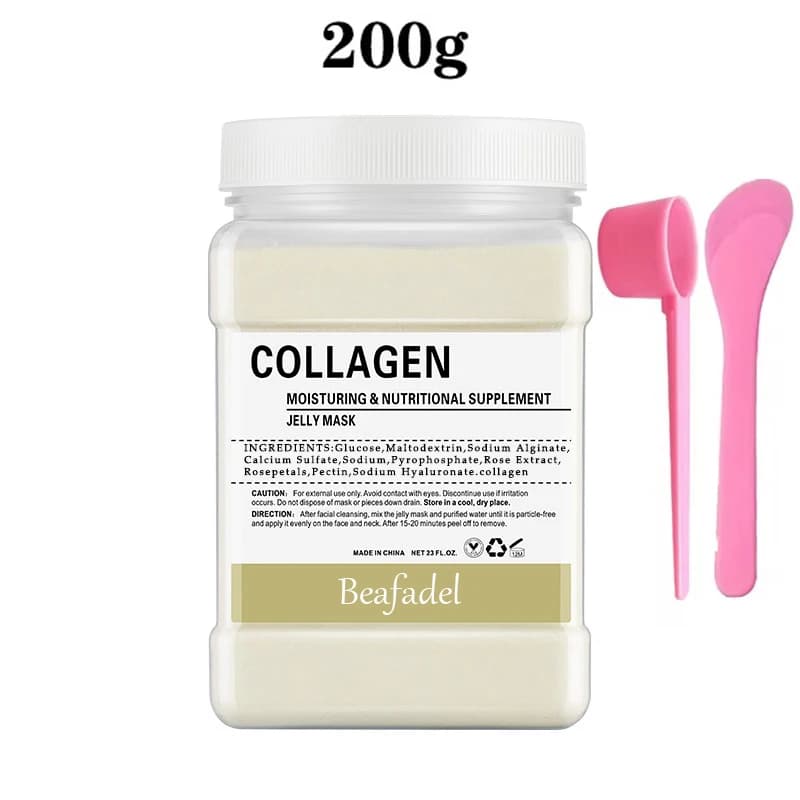 Masque de gelée en poudre Hydro doux, Anti-âge, éclaircissant, hydratant, revitalisant du visage, cr
