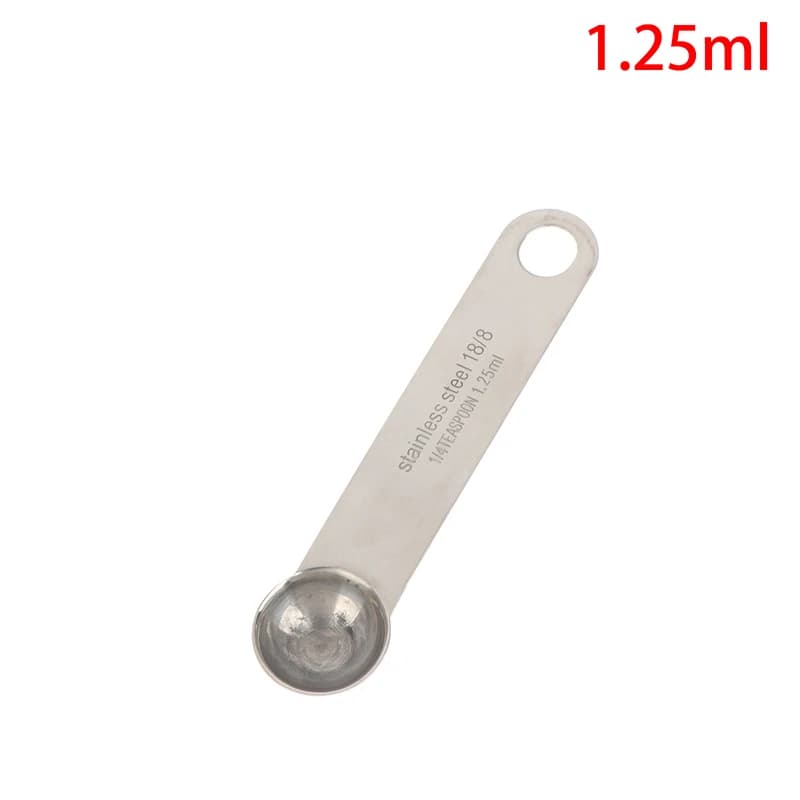 Lot de 1/4 cuillères doseuses en acier inoxydable avec règle graduée, fouet à œufs, ensemble d'outil