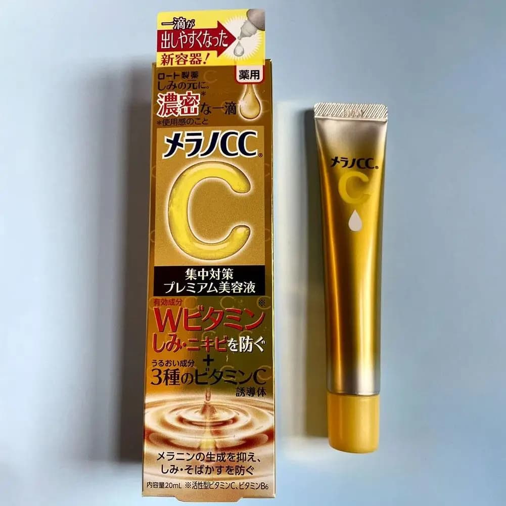 Sérum Rohto Melano CC, Essence Anti-taches actuelle du japon, avec vitamines C, réparation féminine,