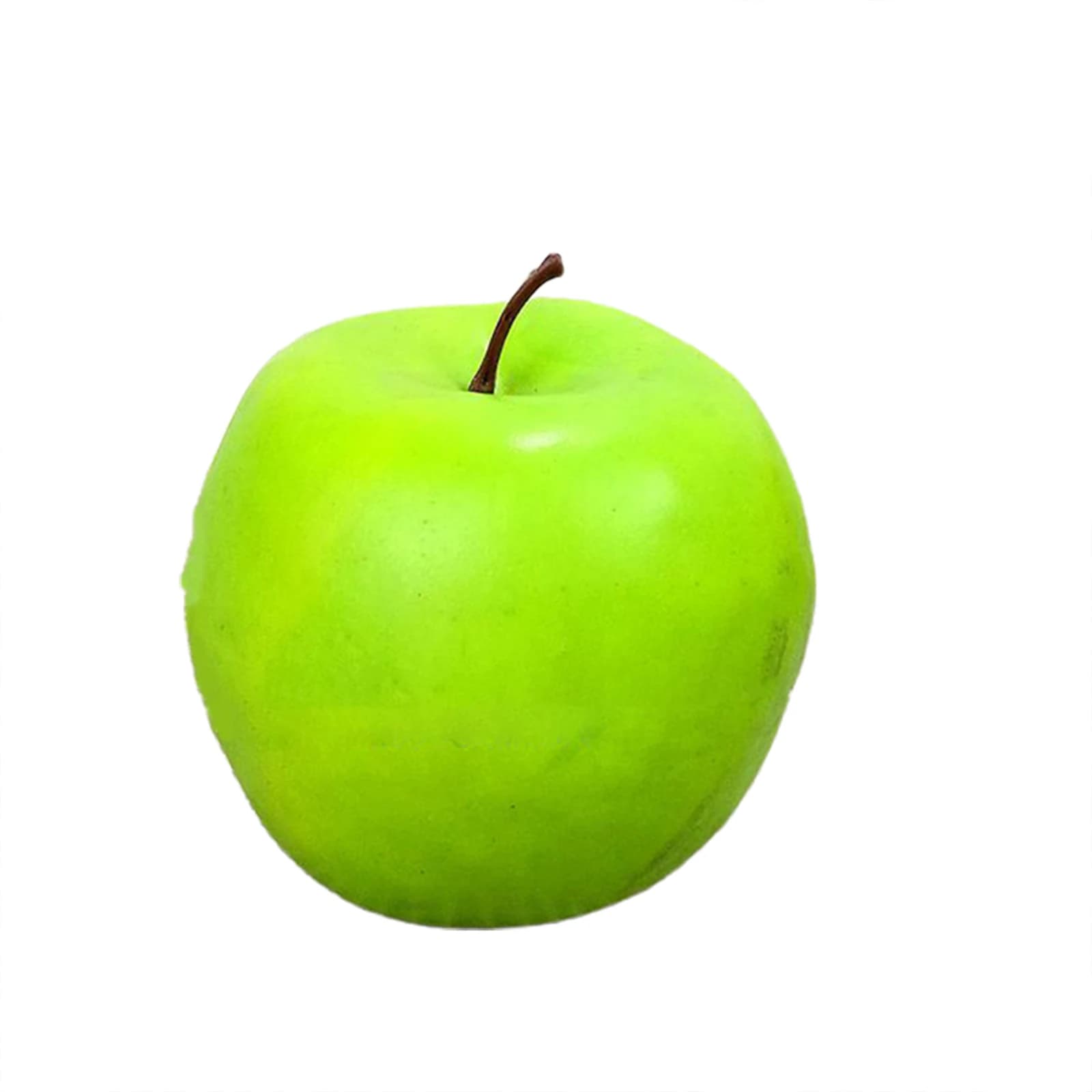 Fruits artificiels Simulation pommes Fruits décoratifs en plastique faux Fruits vert rouge pommes cu