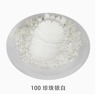 Poudre de Mica Nacré Colorée 20g – Pigment Métallique pour Vernis à Ongles, Peinture Automobile, Rés