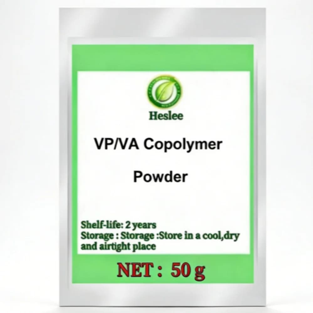 Poudre de copolymère VP/VA de qualité cosmétique, fixateur et polymère coiffant