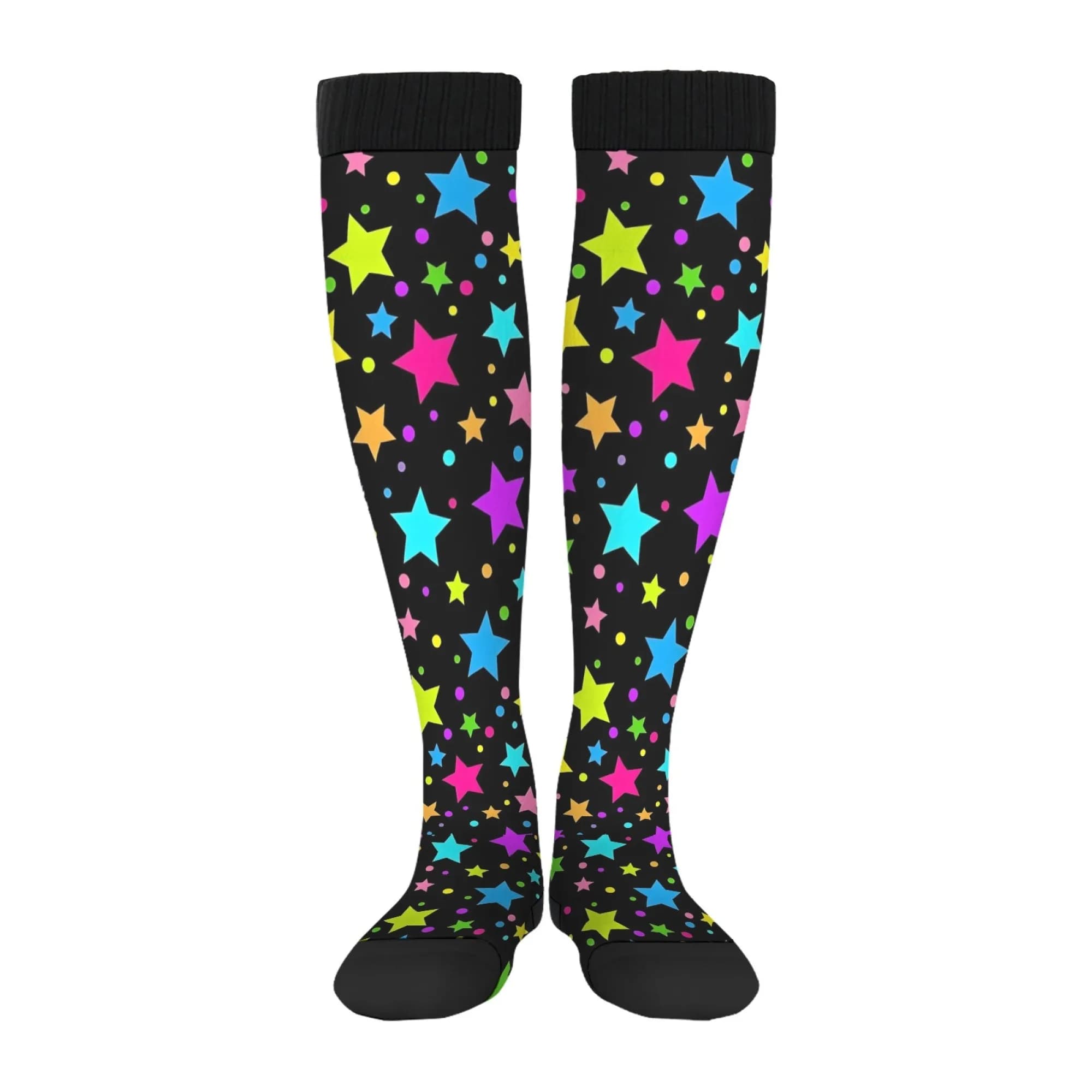 Bas étoile colorée pour femmes, nouveauté, chaussettes amusantes pour hommes, Style Hip-Hop de rue, 