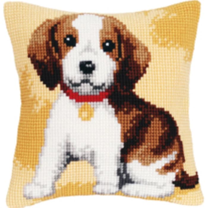 Coussin de point de croix bricolage sans impression, tapis, Kit de broderie de fleurs rouges, oreill