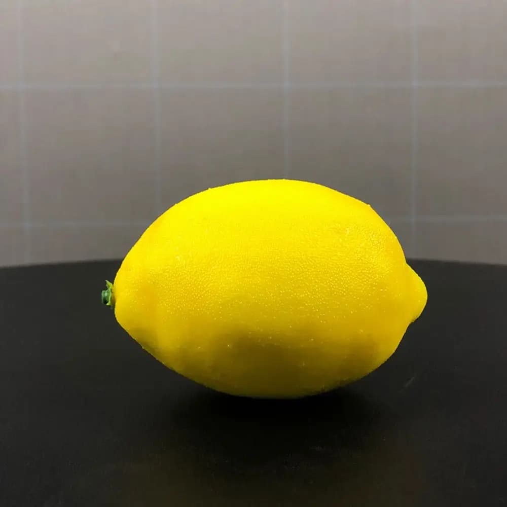 Accessoires de photographie, citrons artificiels de simulation, mousse jaune, faux fruits, fruits dé