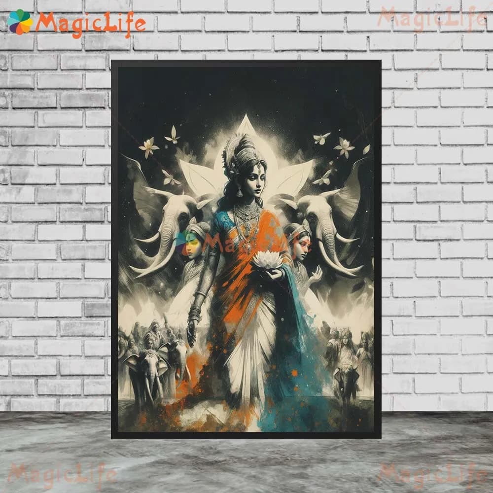 Hinduïsme sanglier Varaha Ganesha Religion photos murales pour salon Vintage affiche mur Art toile p