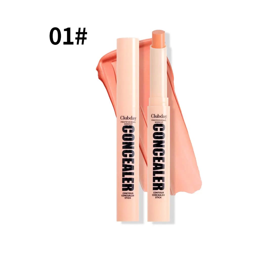 Stick correcteur de teint orange et vert, waterproof, haute couvrance, couvre entièrement l'acné, le