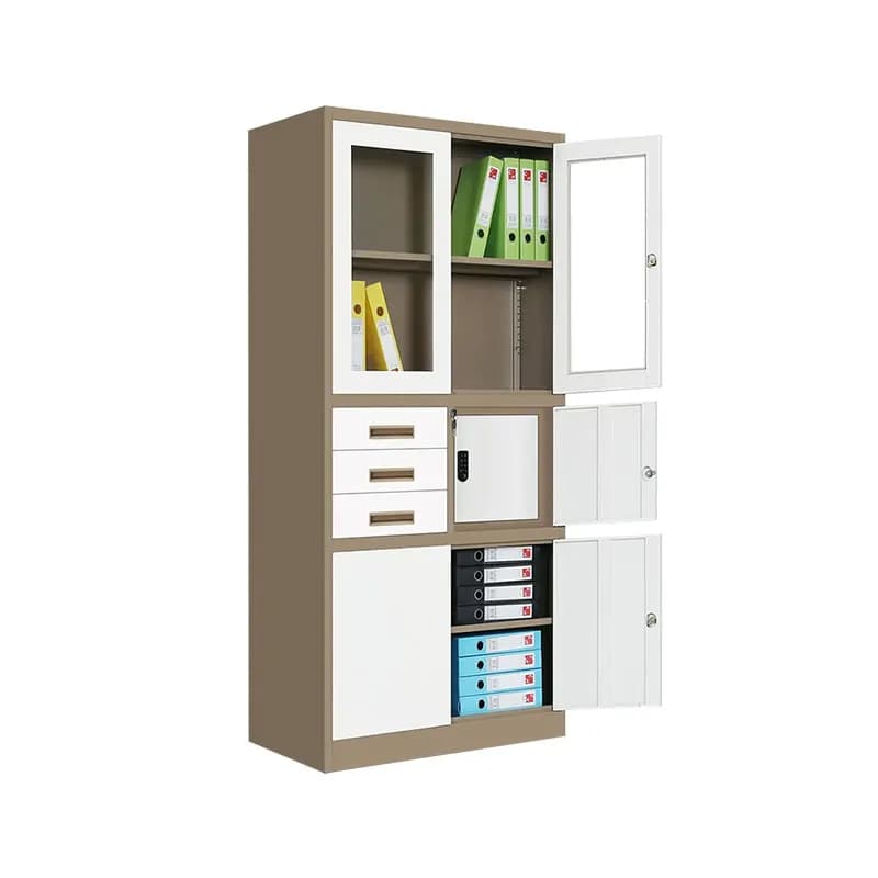 Armoire de classement métallique, grande capacité, design moderne, avec fonctions réglables