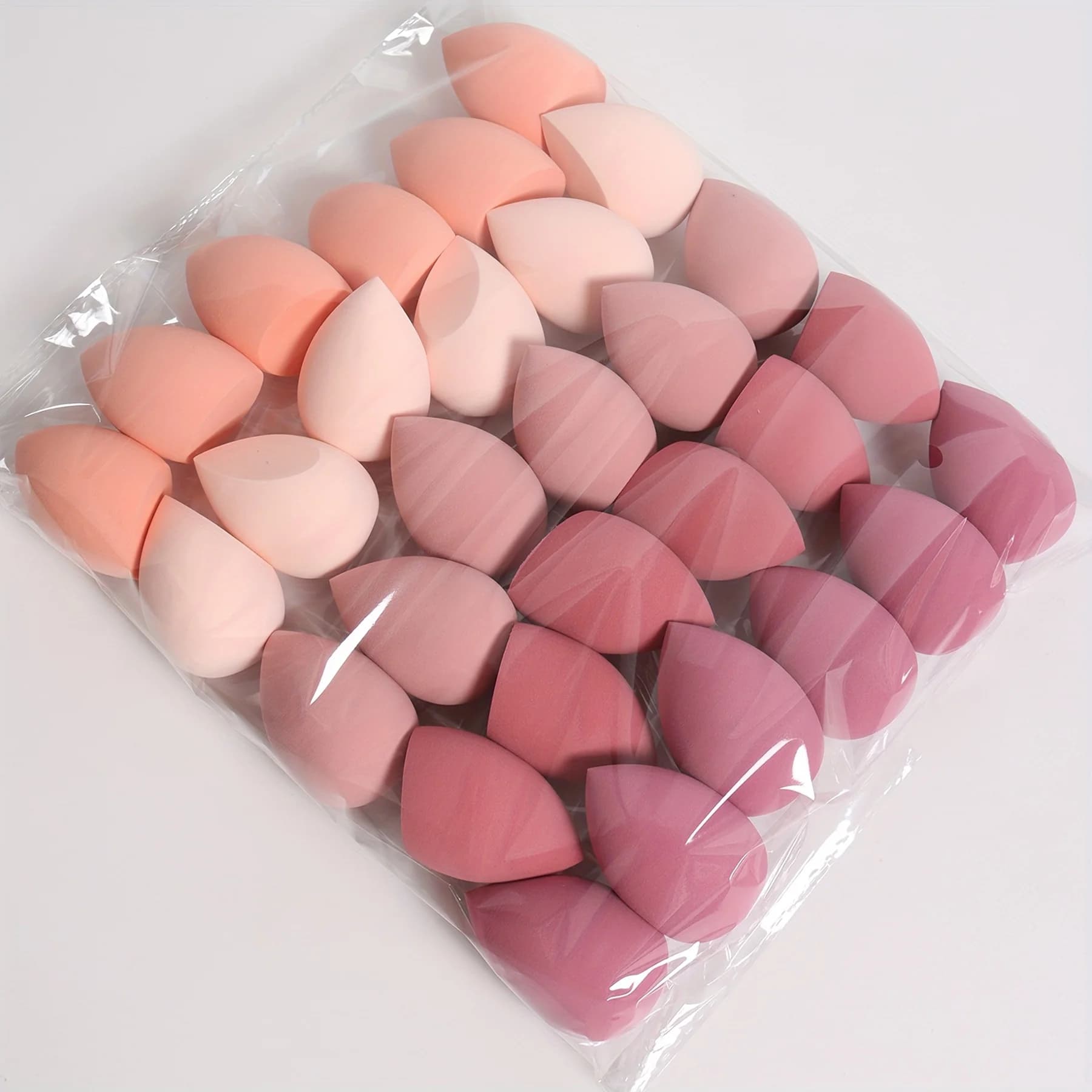 Ensemble d'éponges de maquillage pour application de crème BB liquide, houppette à double usage, sec
