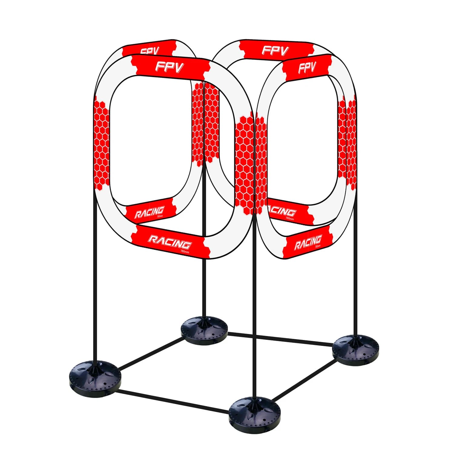 Porte de Cérémonie FPV 780mm pour Drones de Course avec Base, pour Cinewhoop, Drones de Course, Dron