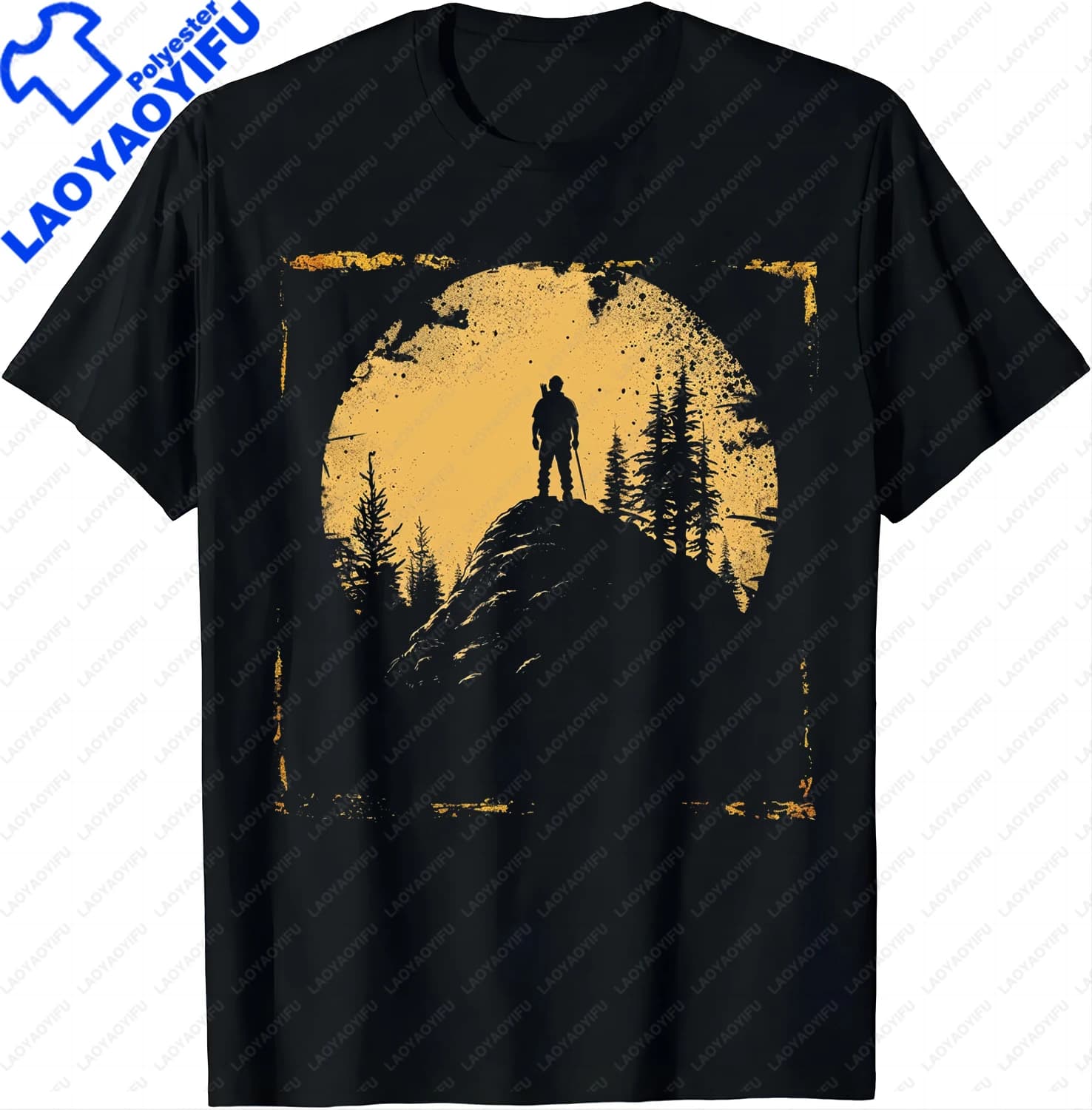 Mountain Challenge Tee-escalez vos propres chemises de montagne randonnée Camping vêtements hauts ch