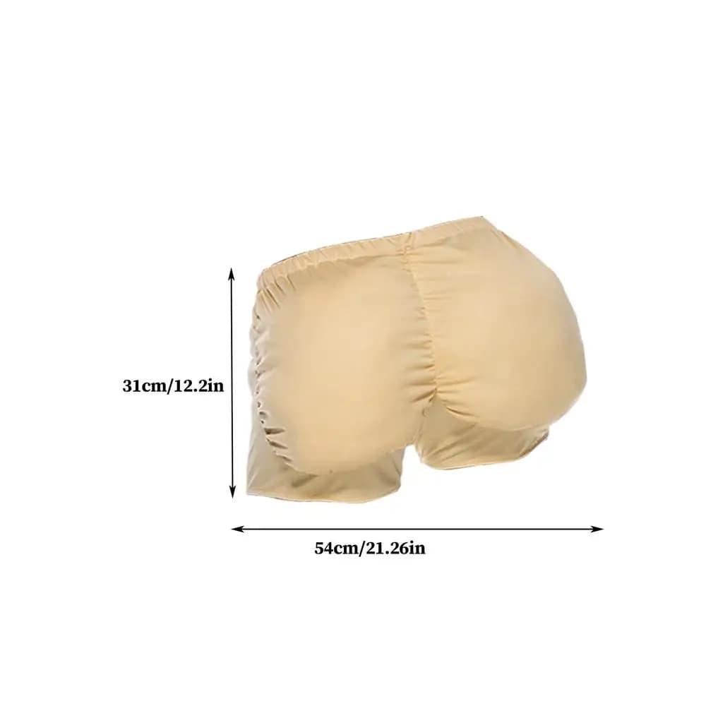 Faux ventre et fesses pour hommes, costume de grossesse pour femme âgée, costume de grossesse pour h