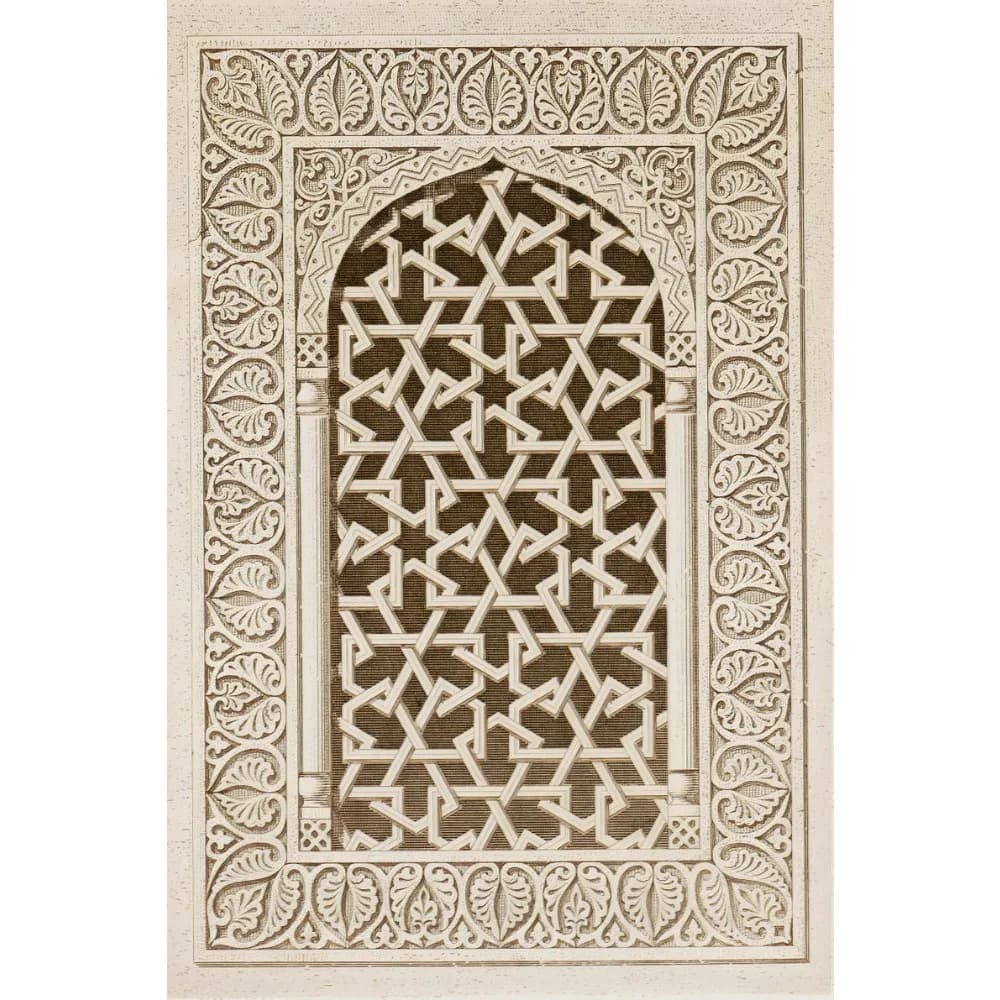 Décoration murale imprimable sans cadre représentant une mosquée marocaine, décoration de maison de 
