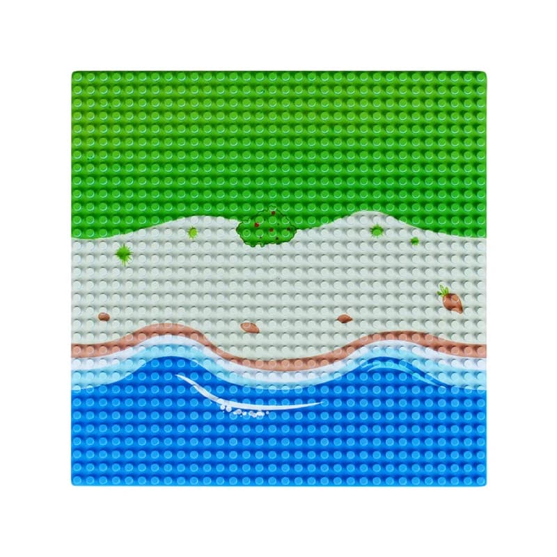 Plaque de Base 32x32 pour décennie s de Construction Classiques, Panneau de Bricolage Compatible ave