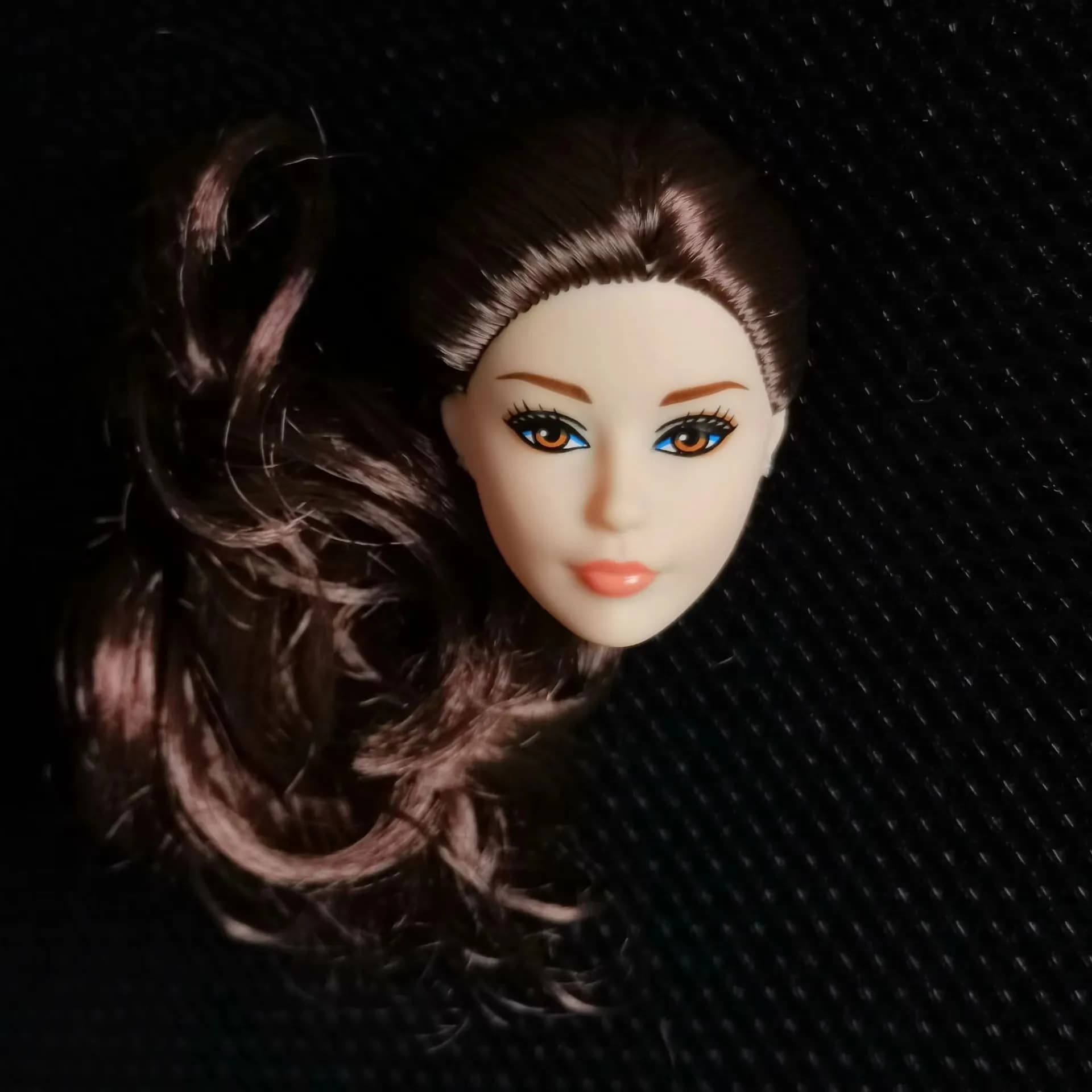 Tête de poupée pour femmes, cheveux raros, belle princesse, corps de 30cm, 1/6
