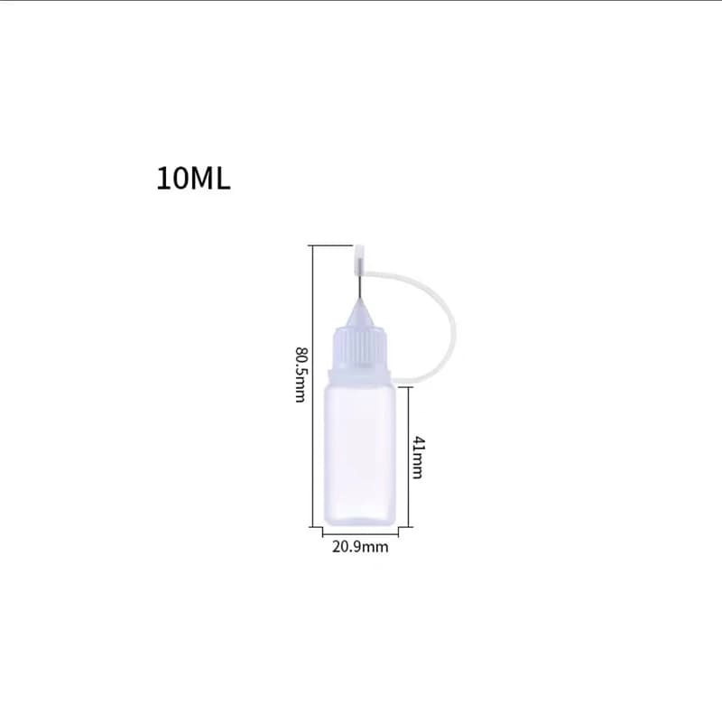 Bouteille de liquide en plastique pour distributeur de pâte de flux de soudure de colophane, outils 