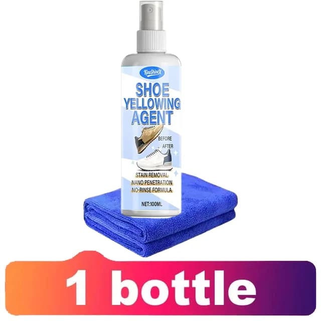 Crème réparatrice blanchissante pour chaussures blanches | Formule anti-oxydation pour fixer les s