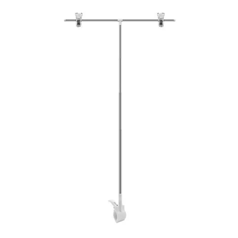 Support d'affiche réglable en acier inoxydable, support de fond, support de cadre de fond, support d