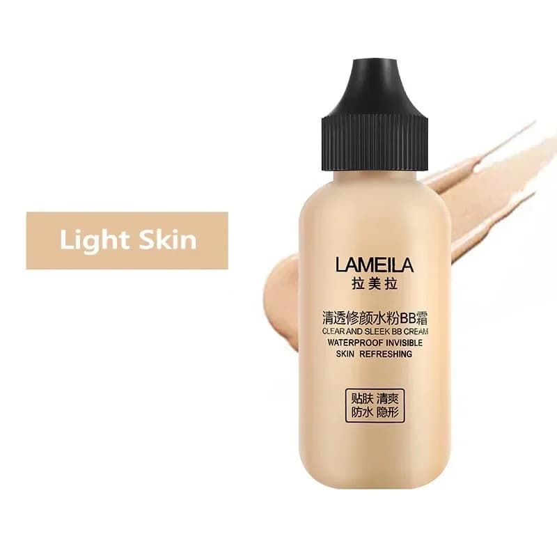 Fond de teint liquide imperméable, couverture complète, Base professionnelle durable pour le visage,