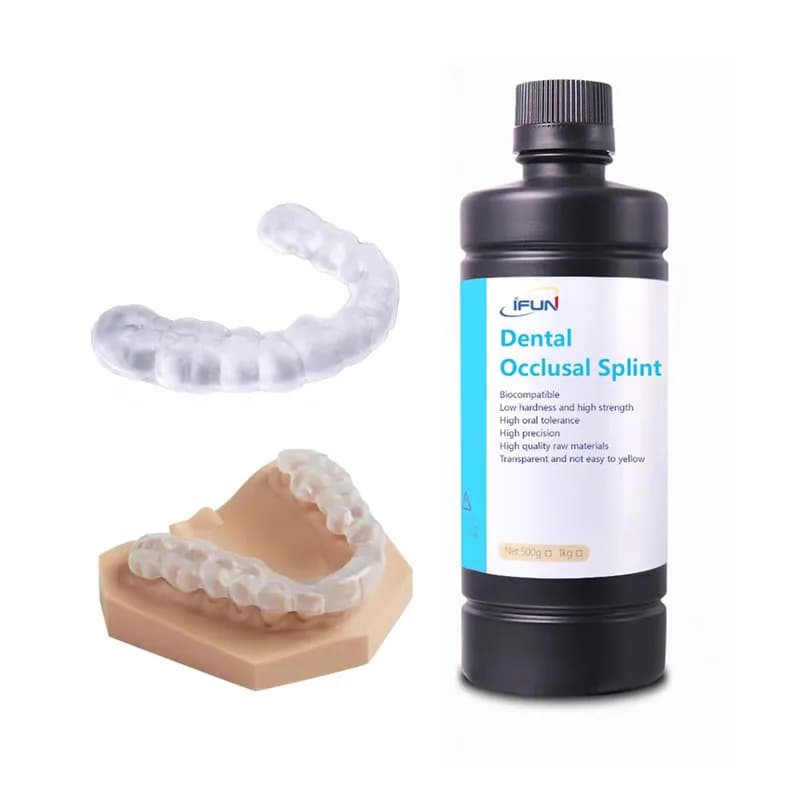 IFUN 500g 1kg attelle occlusale dentaire résine 3D haute précision UV LCD impression DLP facile à im