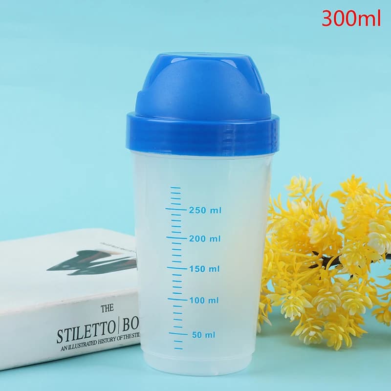 Bouteille Secoueur de 300ml pour Milkshake Créatif, Bouteille de Poudre Assad, 10000