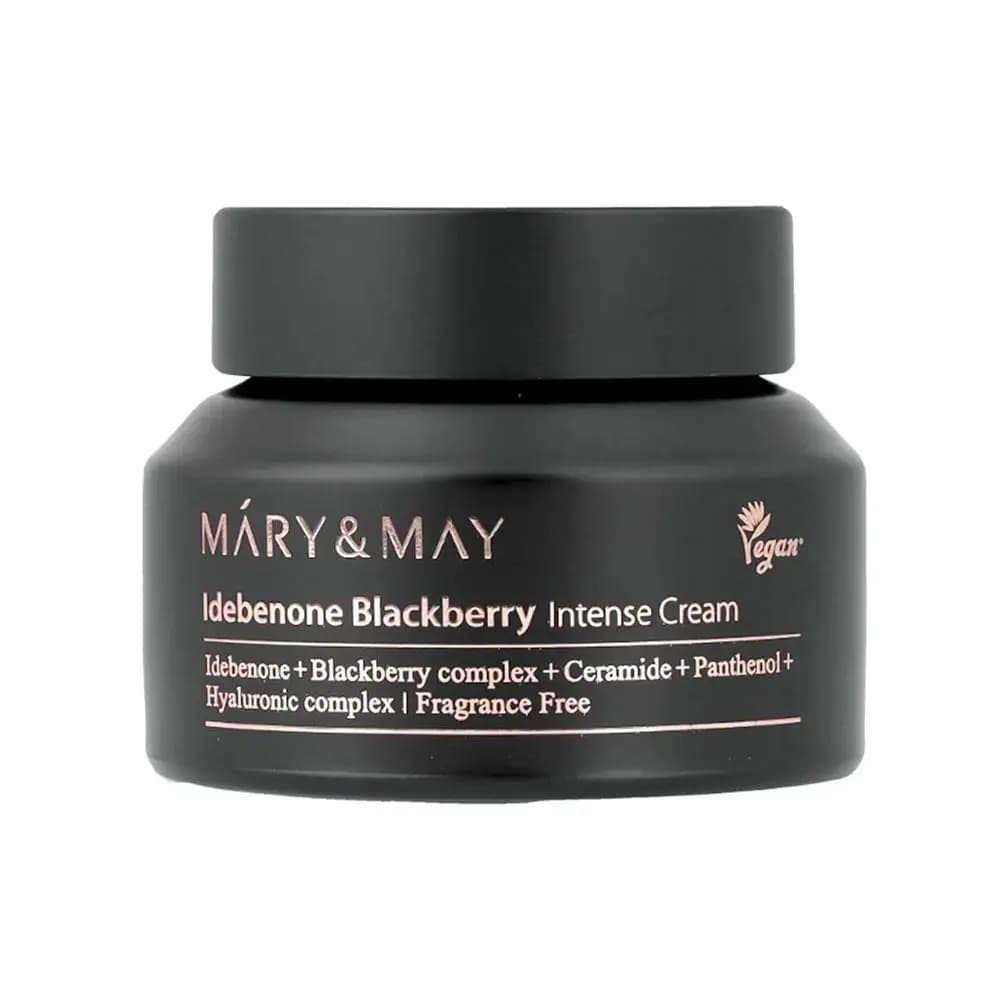 Crème réparatrice intensive pour le visage à l'extrait de mûre, réduit les ridules et les rides, res