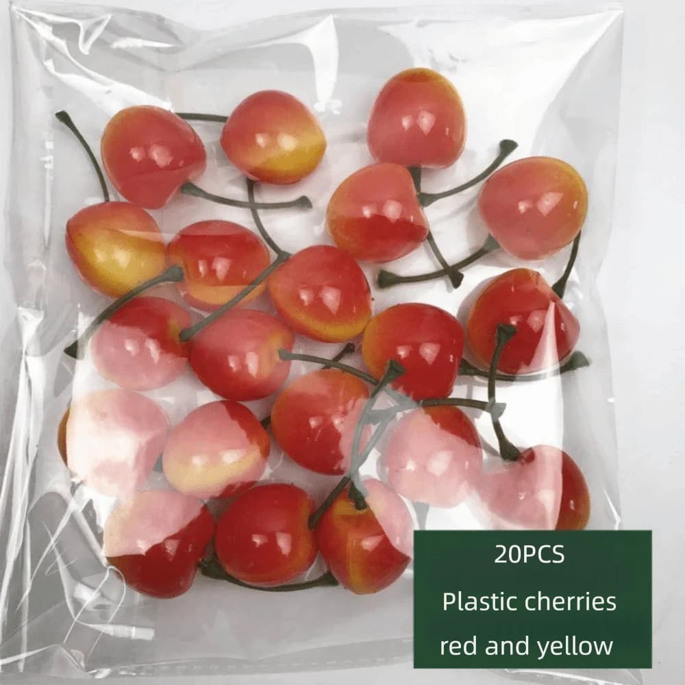 Simulation de Fruits et légumes multicolores, 20 pièces, accessoires de photographie, décoration de 