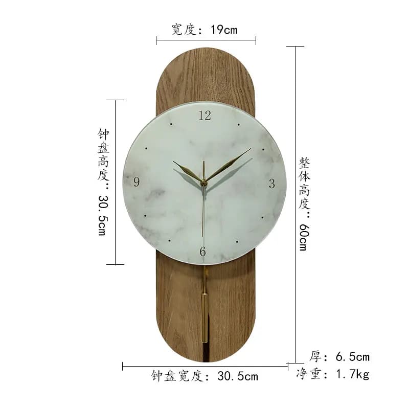 Horloge Murale Esthétique Vintage Créative à Pendule, Design Intérieur Unique, Art Médiéval, Décorat