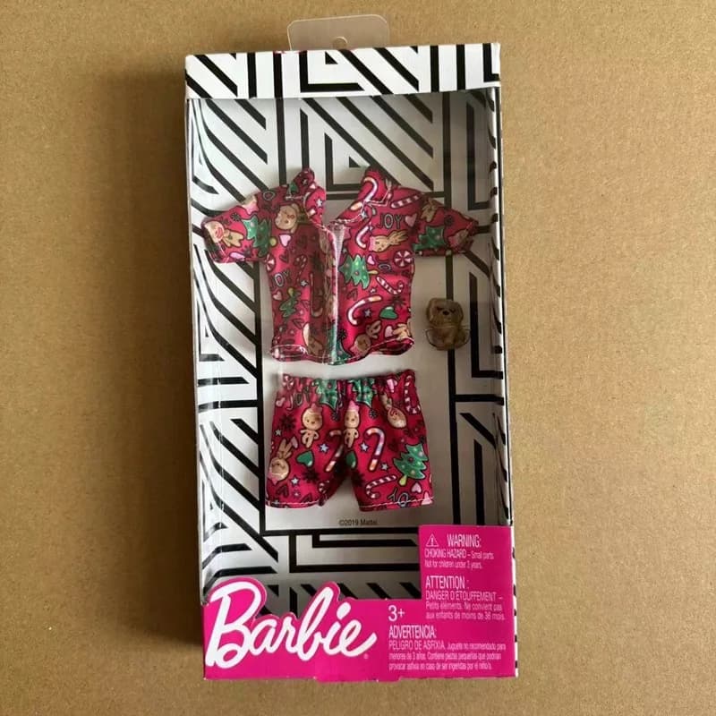 Barbie – ensemble de vêtements de poupée authentique, tenues à pois, habillage, temps de jeu, access