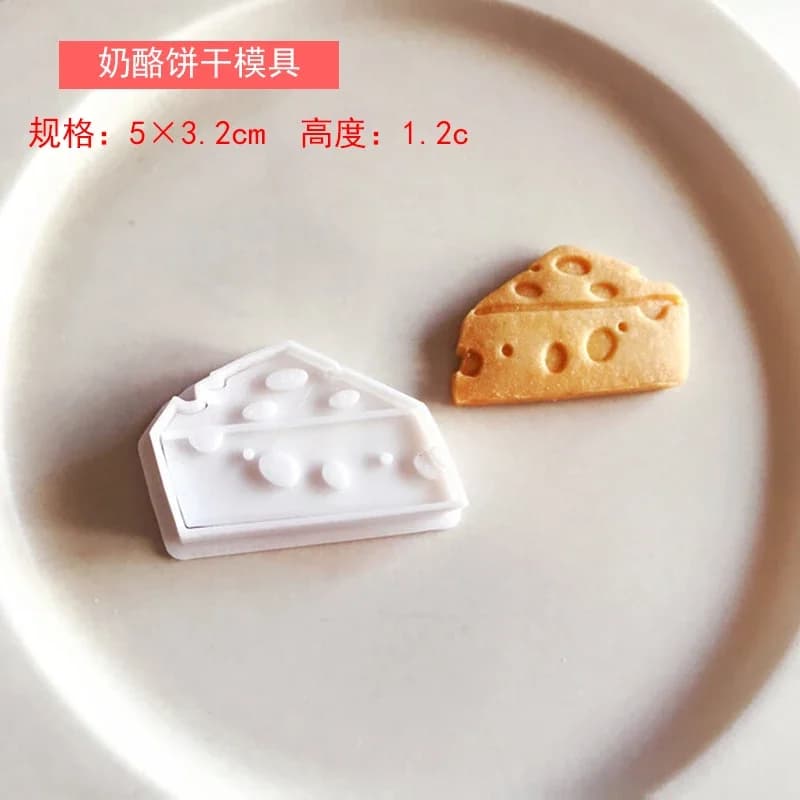 Emporte-pièces en forme de souris mangeant du fromage, moules à Biscuits d'animaux de dessin animé,