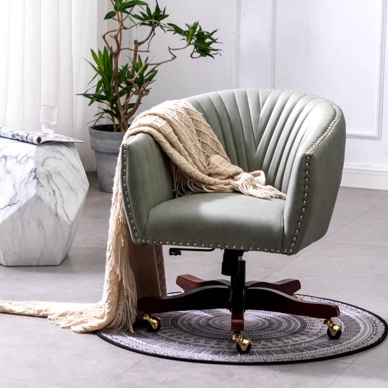 Chaise de bureau ergonomique rose, mobilier de bureau nordique, chaise Pc, mobilier de maison, chais