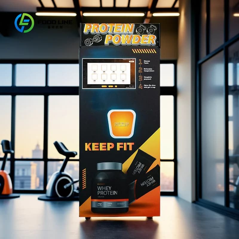 Distributeur automatique de protéines en poudre personnalisé, distributeur automatique de boissons p