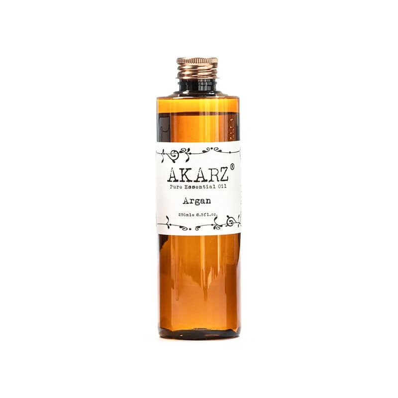 Premium AKARZ DIY Massage Argan Maroc Oil - Nourrir et réparer les cheveux secs, réduire les pellicu