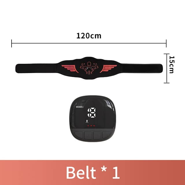 Stimulateur musculaire EMS, entraîneur abdominal, tonificateur pour les abdominaux, les bras, les ja