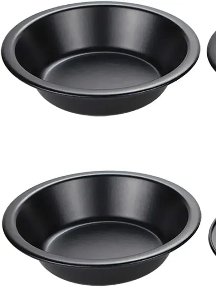 2/4/8 pièces Mini moules à tarte 5 pouces boîtes à tarte antiadhésives rondes pain et viande ustensi