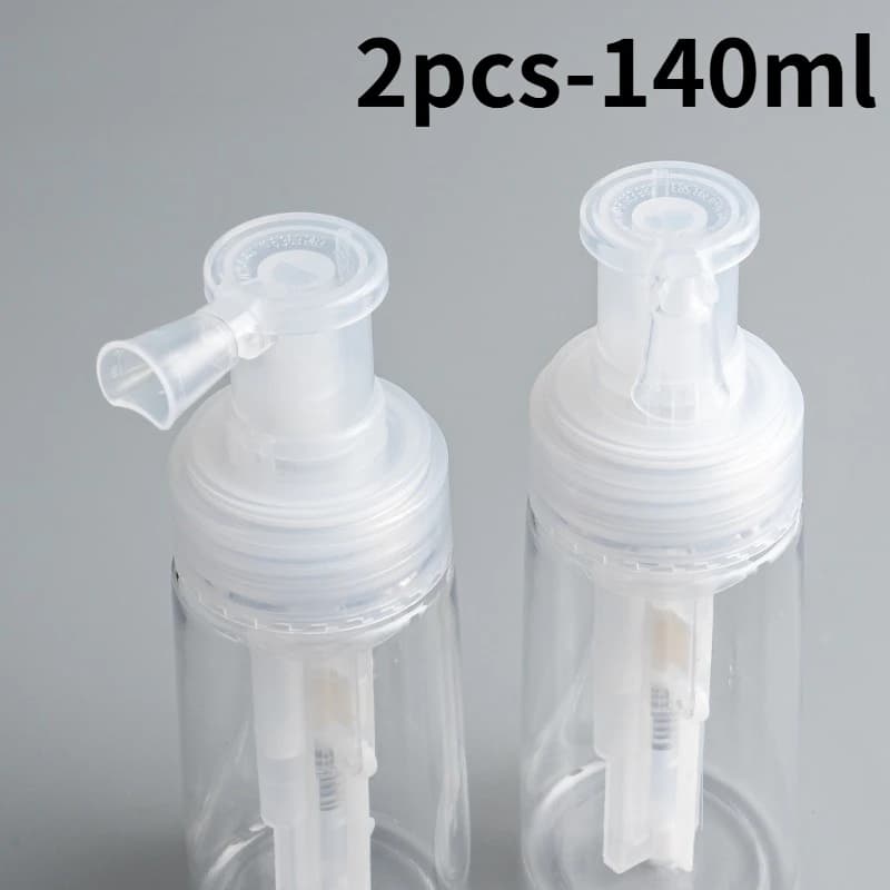 Lot de 2 flacons pulvérisateurs de poudre 140ml 180ml, conteneurs portables vides rechargeables avec